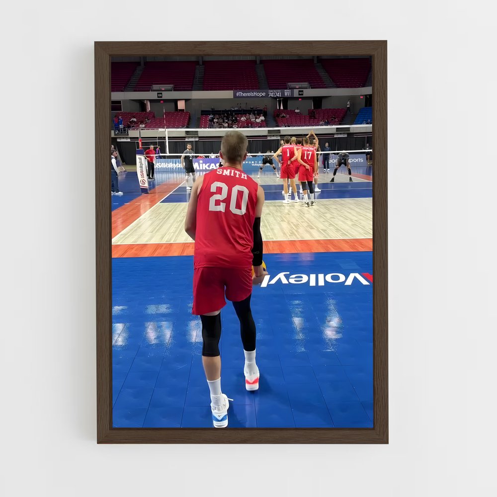 Poster Volée Étoilée – affiche Volleyball (vue 5)